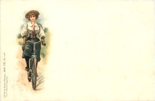 Fahrrad - Litho