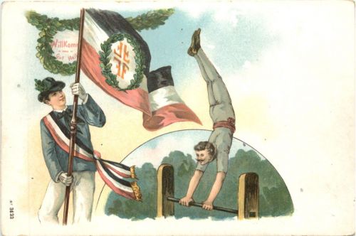 Turnen - Gut Heil - Litho