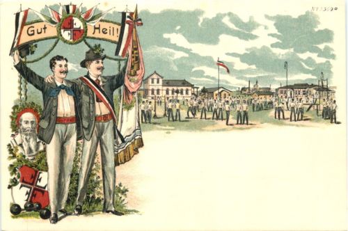 Turnen - Gut Heil - Litho