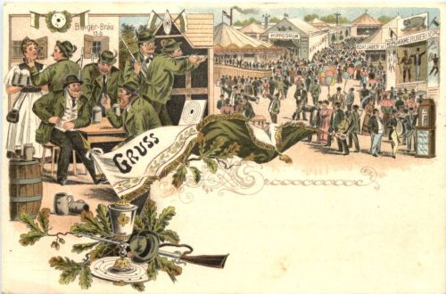 Jäger Schützenfest - Litho