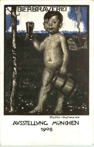 Ausstellung München 1908 - Privatganzsache PP15 C142/08