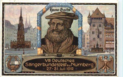 Nürnberg - Deutsches Sängerbundfest 1912