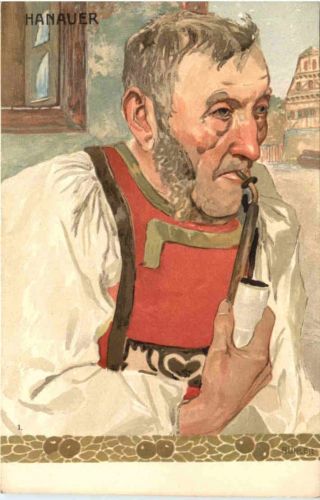 Künstler Ak Bühler - Hanauer