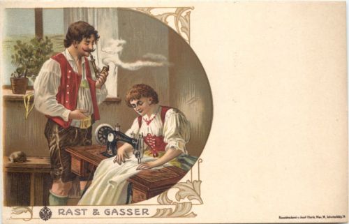 Nähmaschine - Rast und Gasser