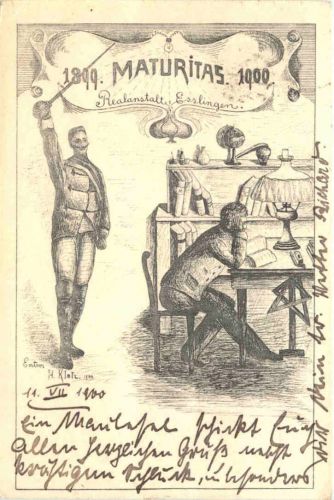 Esslingen - Realschule Maturitas 1900 - Studentika