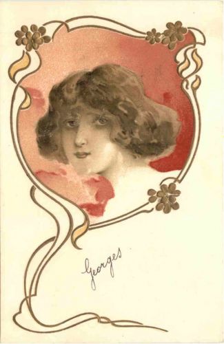 Frau Jugendstil