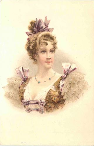 Frau - Litho