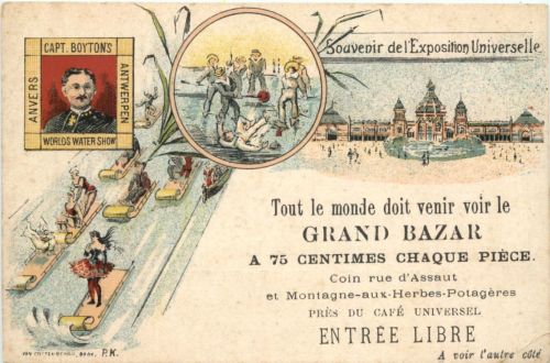Souvenir d Anvers - Litho - Exposition Univerelle 1894