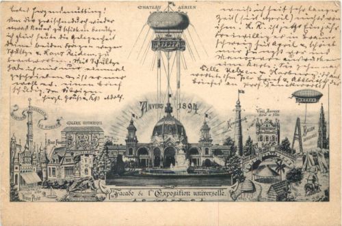 Anvers - Litho - Exposition Univerelle 1894