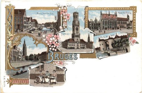 Bruges - Litho