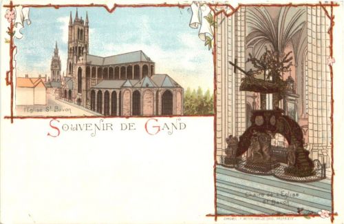 Souvenir de Gand - Litho