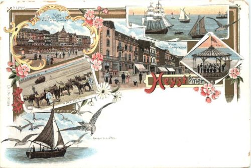 Heyst sur Mer - Litho