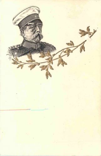 Fürst von Bismarck - Prägekarte