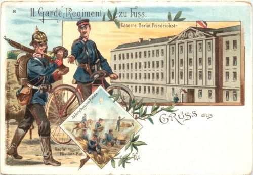 2. Garde Regiment zu Fuss - Litho