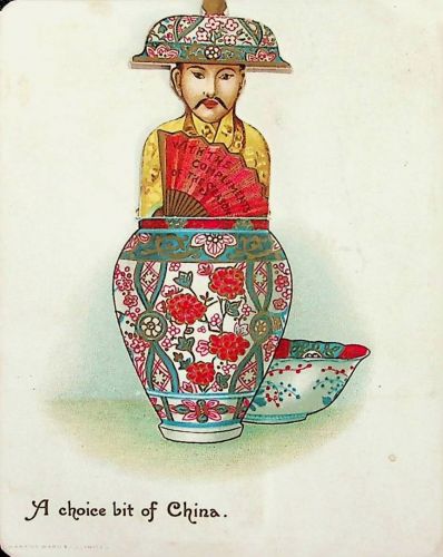 A choice bit of China - Mechanische Karte