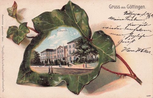 Gruss aus Göttingen - Litho