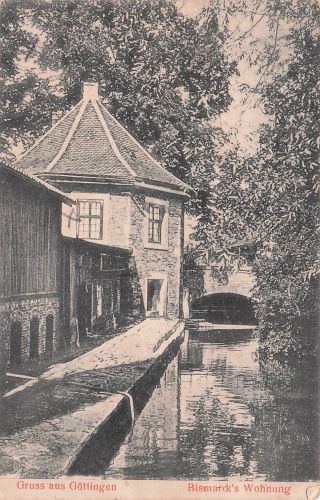 Gruss aus Göttingen Bismarck's Wohnung