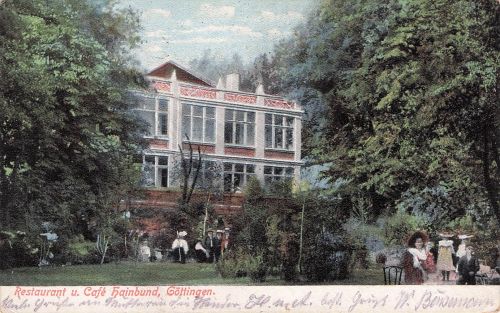 Restaurant u. Café Hainbund, Göttingen