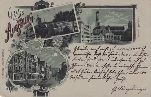 Lithographie Augsburg