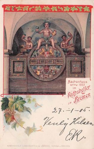 Bremen - Bachusfass im Rathskeller