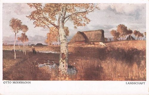 Herbst im Moor - Otto Modersohn