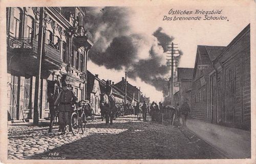 Šiauliai Szaulen Litauen, Ort durch die Russen in