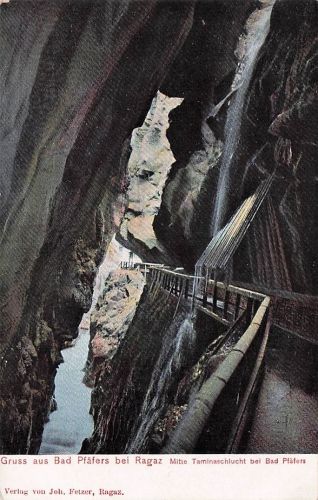 Taminaschlucht bei Pfäfers