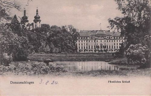 Donaueschingen Schloss Kat. Donaueschingen