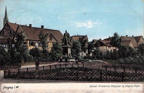 Hagen i.W. Kaiser Friedrich-Denkmal in Magen-Eilpe