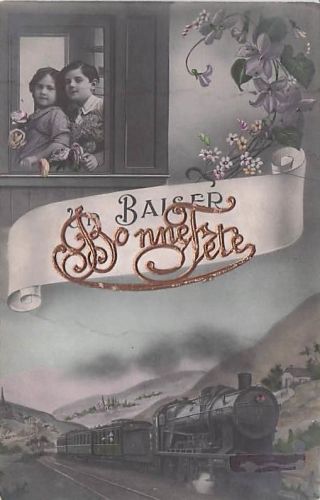Un Baiser, französische Eisenbahn