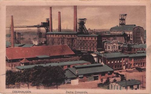 OBERHAUSEN. Zeche Concordia.