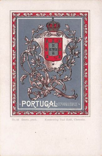 PORTUGAL KONGREKH Gesetz, gesch. Kunstverlag Paul Kohl, Chemnitz.