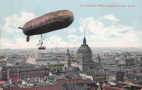 Berlin Militaer Luftballon Kat. Berlin