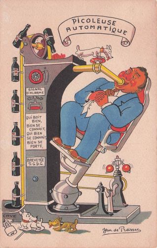 Preissac, Jean de, Picoleuse Automatique, Trinkmaschine