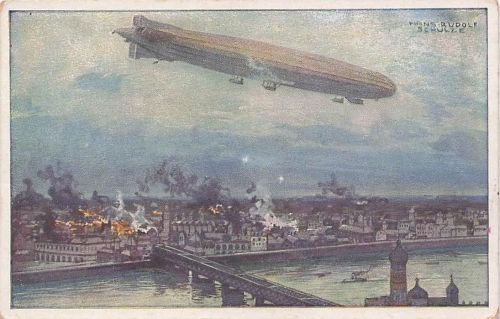Hans Rudolf Schulze Zeppelin Luftschiff Schütte Lanz Warschau