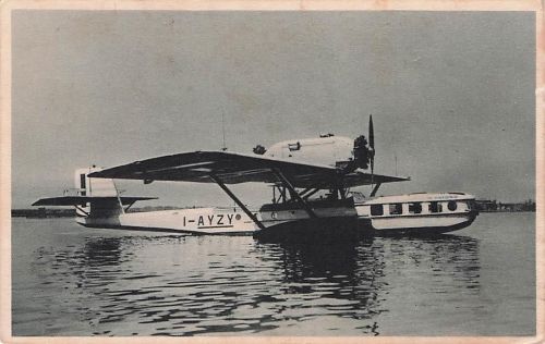 Italien - GENOVA - Idrovolante Dornier Wal bimotore