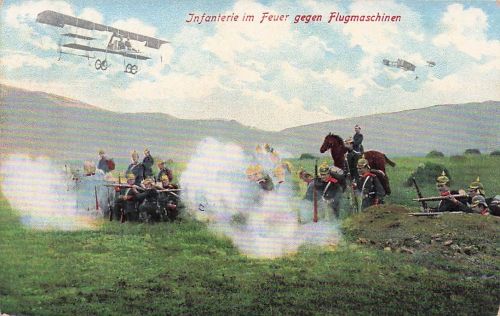 AK Kaisermanöver, Infanterie eröffnet das Feuer