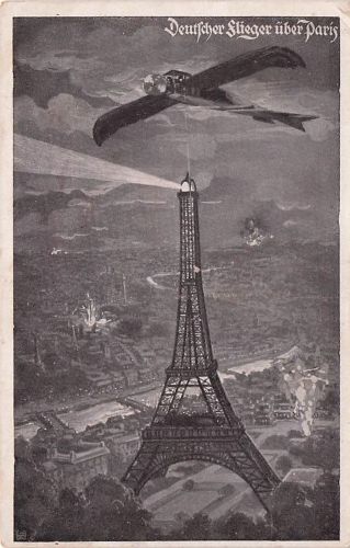 Deutsche Flieger ueber Paris Luftflottenverein