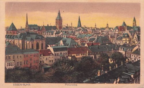 ESSEN-RUHR. Panorama.