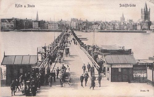 Köln a. Rhein Schiffbrücke