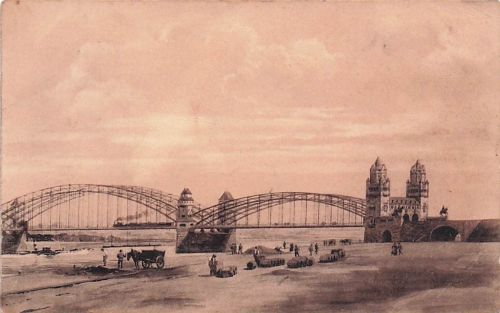 1908 KÖLN DOMBRÜCKE