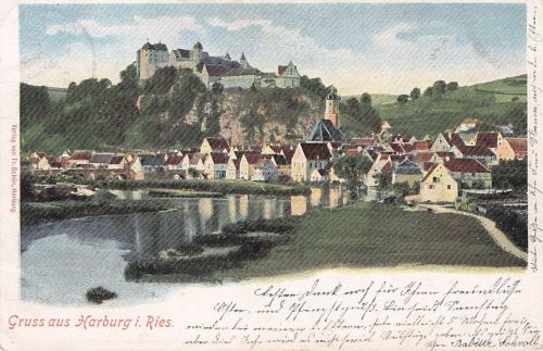 Gruss aus Harburg i. Ries.