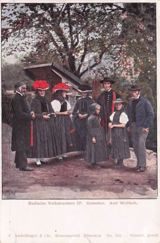 Badische Trachten, Sachverständiger, Amt Wolfach