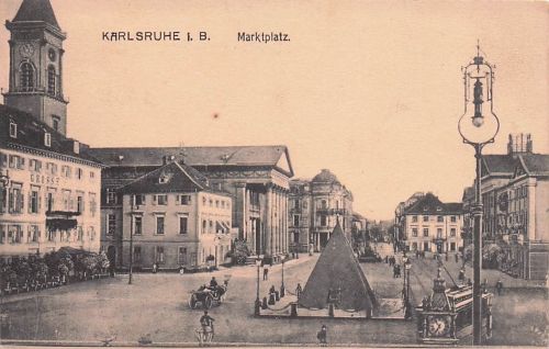Karlsruhe - Marktplatz
