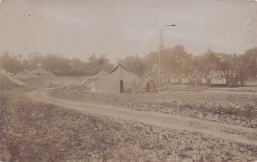 Zeltlager,ein Militärlager