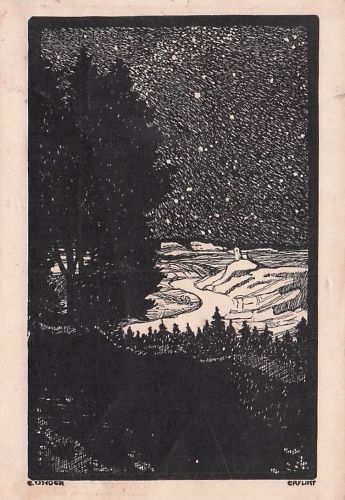 Zeichnung von G. Unger, Erfurt