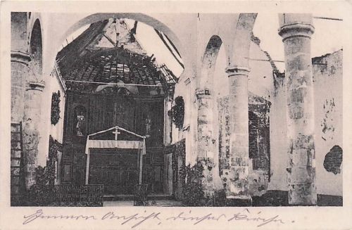 kasche zerstört erster Weltkrieg
