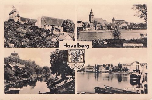 Dom Havelberg Stadtkirche und Dom Partie am Dom Partie an der Havel