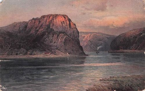 AK / Ansichtskarte Loreley Lorelei Kuenstlerkarte Kat. Sankt Goarshausen
