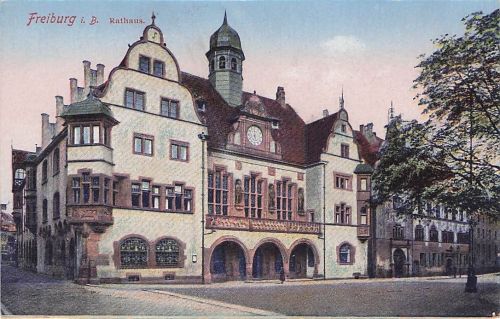 Freiburg Breisgau Neues Rathaus Kat. Freiburg im Breisgau